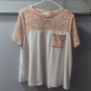 Boutique Top Leopard Print